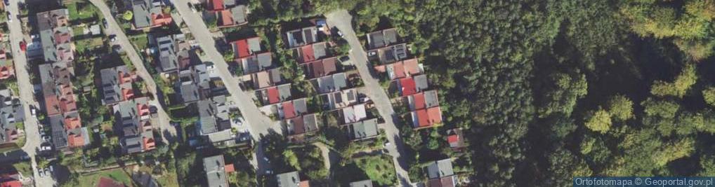 Zdjęcie satelitarne Bożka Arki ul.
