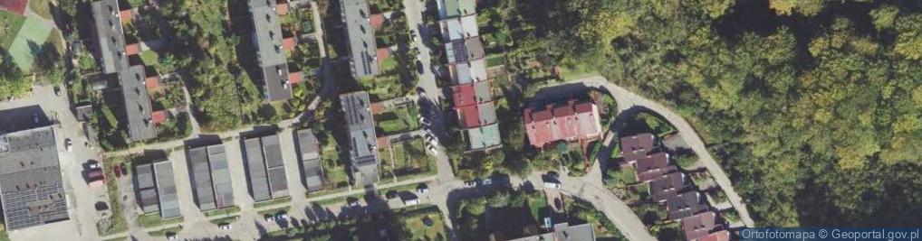 Zdjęcie satelitarne Bożka Arki ul.