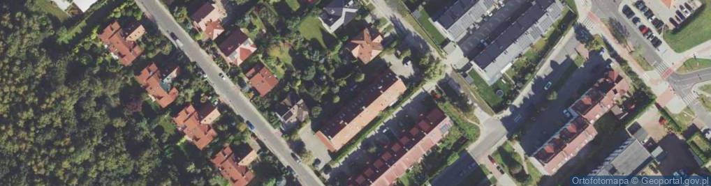 Zdjęcie satelitarne Boczna ul.