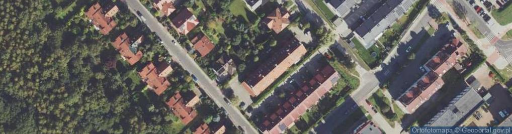 Zdjęcie satelitarne Boczna ul.