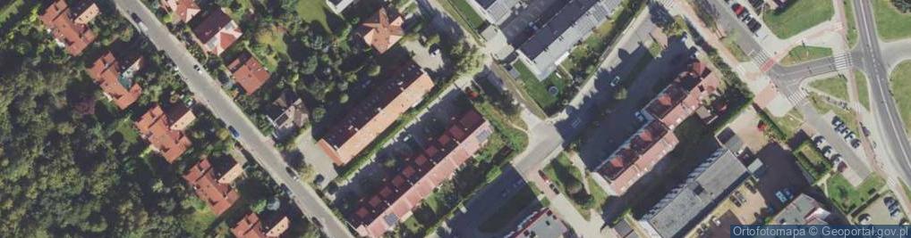 Zdjęcie satelitarne Boczna ul.