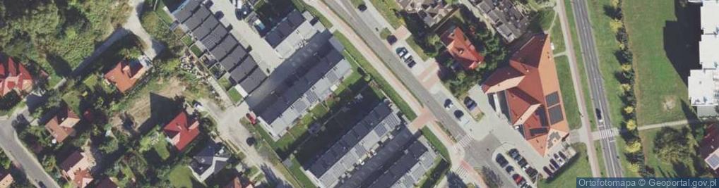 Zdjęcie satelitarne Boczna ul.