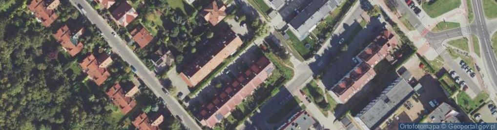 Zdjęcie satelitarne Boczna ul.