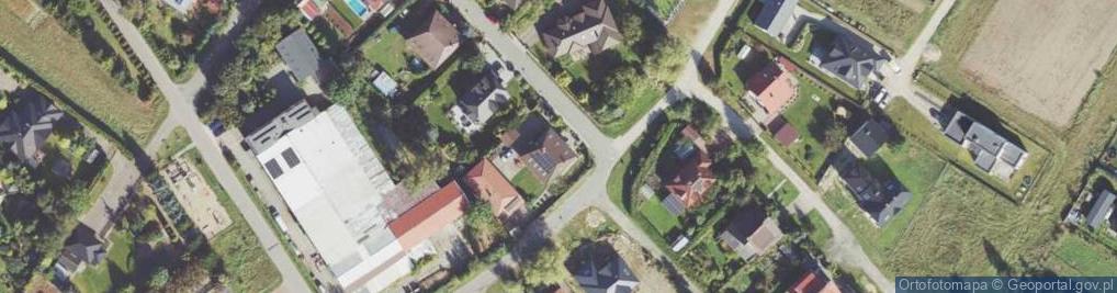 Zdjęcie satelitarne Borowików ul.