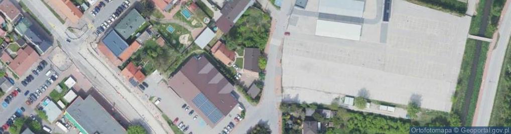 Zdjęcie satelitarne Bohaterów Getta ul.