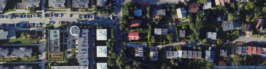 Zdjęcie satelitarne Borkowska ul.
