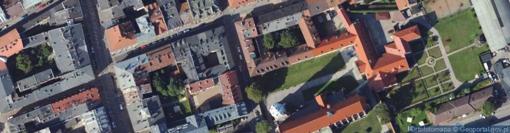 Zdjęcie satelitarne Bożego Ciała ul.