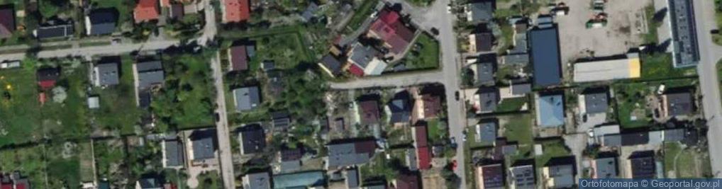 Zdjęcie satelitarne Boczna ul.