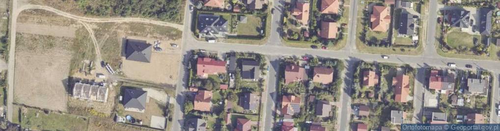 Zdjęcie satelitarne Bolesława Krzywoustego ul.