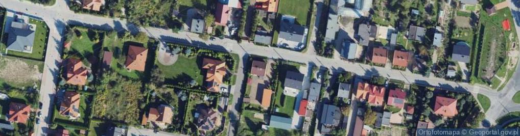 Zdjęcie satelitarne Boczna ul.