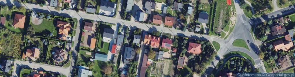 Zdjęcie satelitarne Boczna ul.