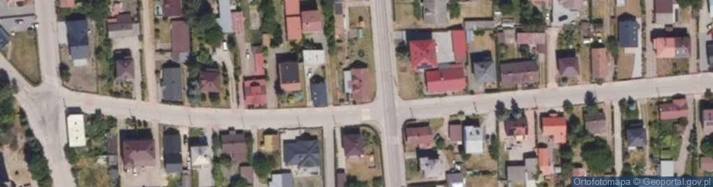 Zdjęcie satelitarne Bociańska ul.