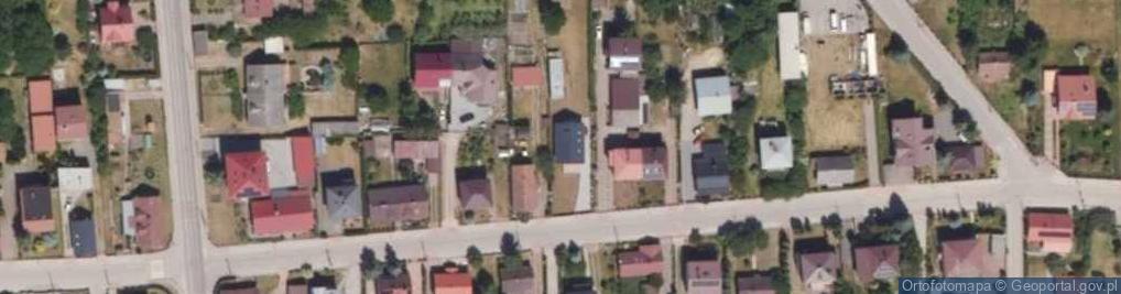 Zdjęcie satelitarne Bociańska ul.