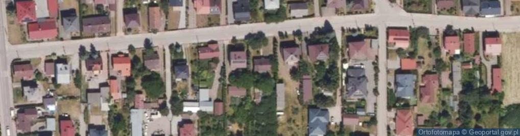 Zdjęcie satelitarne Bociańska ul.