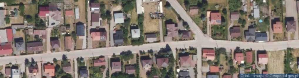 Zdjęcie satelitarne Bociańska ul.