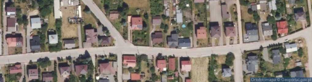 Zdjęcie satelitarne Bociańska ul.