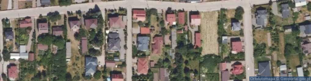 Zdjęcie satelitarne Bociańska ul.