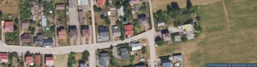 Zdjęcie satelitarne Bociańska ul.