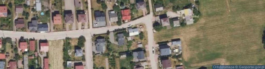 Zdjęcie satelitarne Bociańska ul.