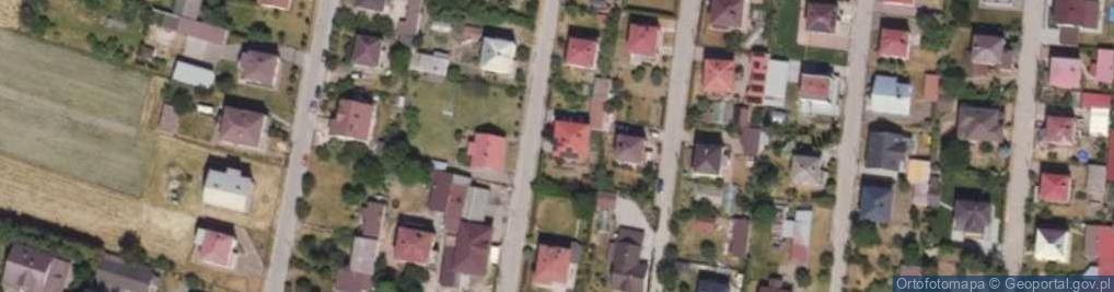 Zdjęcie satelitarne Boczna ul.