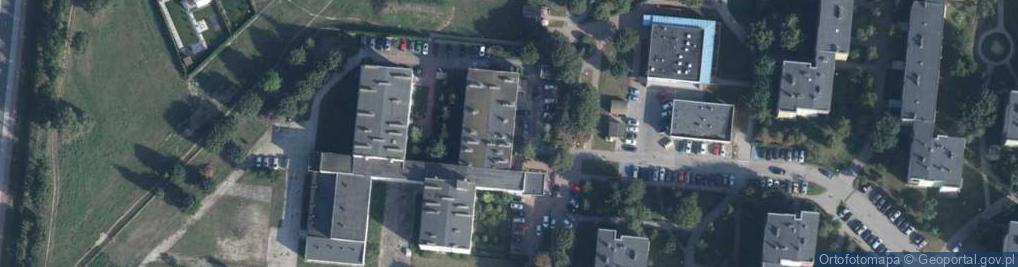 Zdjęcie satelitarne Bogdanowicza ul.