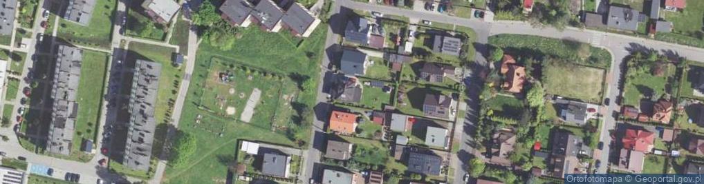 Zdjęcie satelitarne Botaniczna ul.