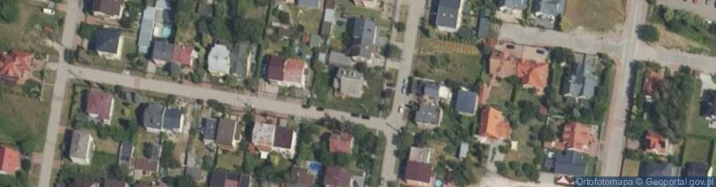 Zdjęcie satelitarne Bohaterów Puszczy Kampinoskiej ul.