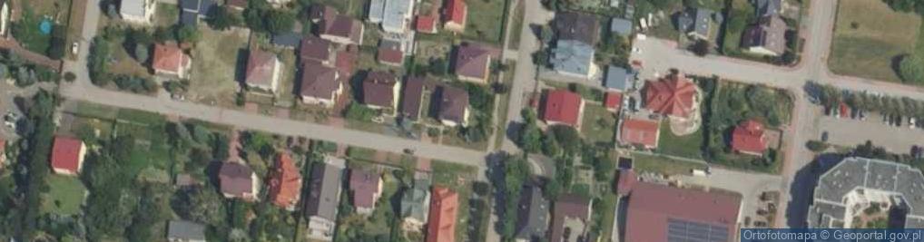 Zdjęcie satelitarne Bohaterów Puszczy Kampinoskiej ul.
