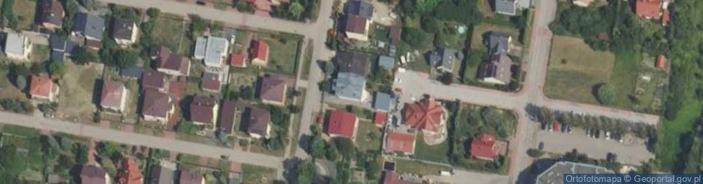 Zdjęcie satelitarne Bohaterów Puszczy Kampinoskiej ul.