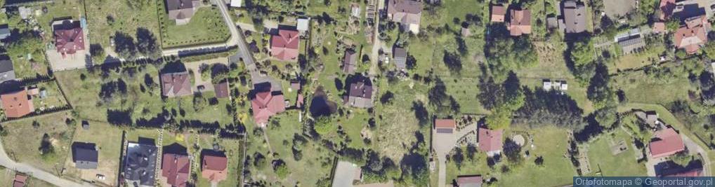 Zdjęcie satelitarne Bociania ul.