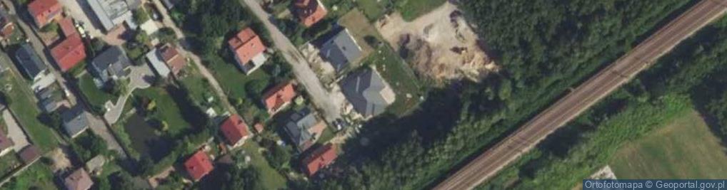 Zdjęcie satelitarne Borówkowa ul.