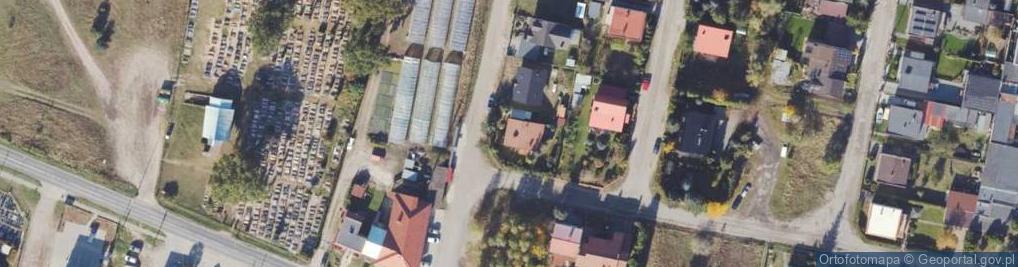 Zdjęcie satelitarne Borówkowa ul.