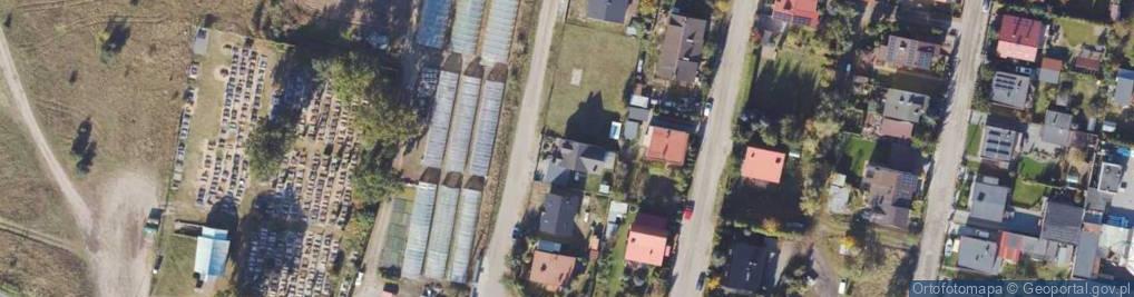 Zdjęcie satelitarne Borówkowa ul.
