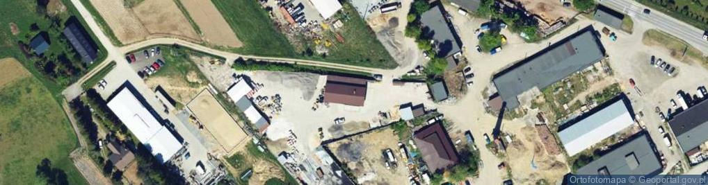 Zdjęcie satelitarne Borowa ul.