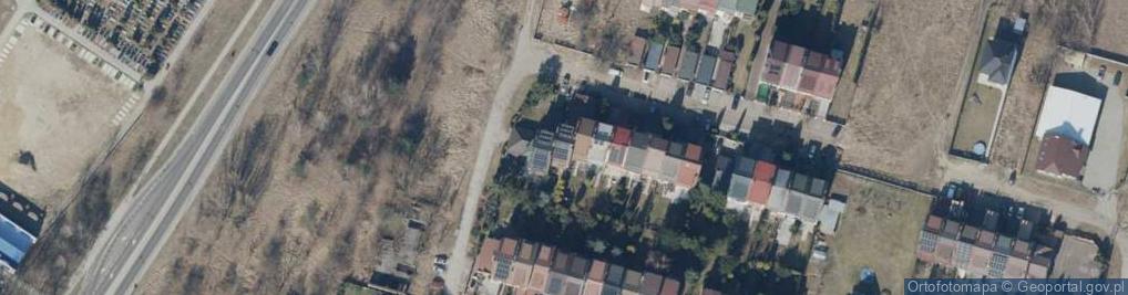 Zdjęcie satelitarne Bolesława Krzywoustego ul.