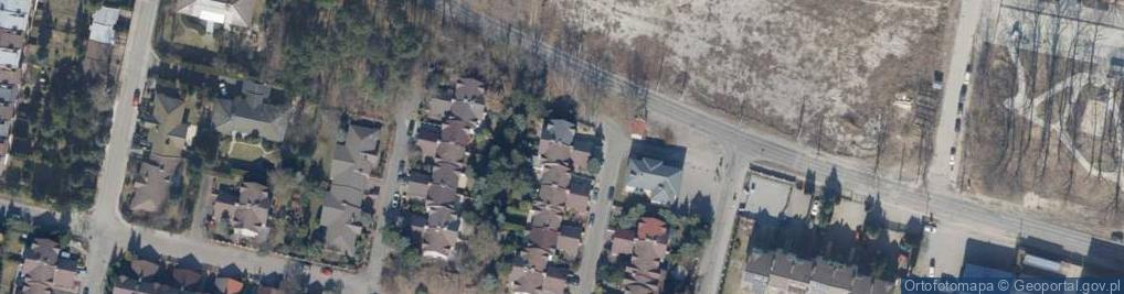 Zdjęcie satelitarne Bohaterów Monte Cassino ul.