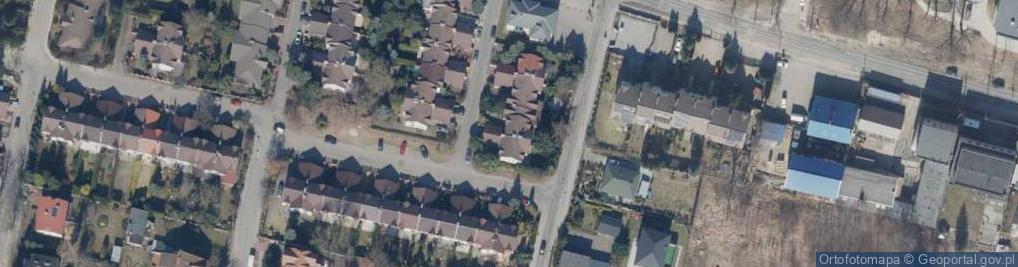 Zdjęcie satelitarne Bohaterów Monte Cassino ul.