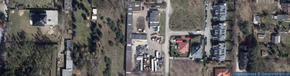 Zdjęcie satelitarne Bohaterów Powstania Styczniowego ul.