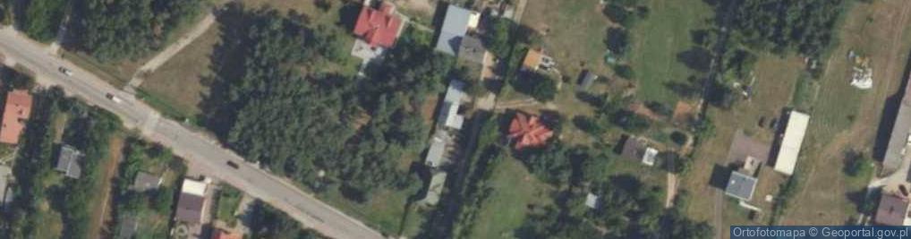 Zdjęcie satelitarne Borki ul.