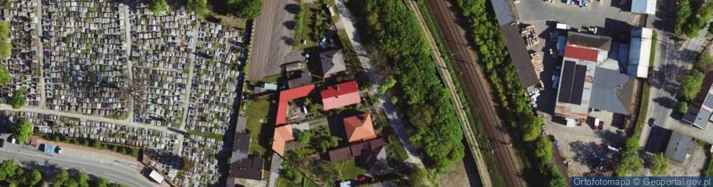 Zdjęcie satelitarne Boczna ul.
