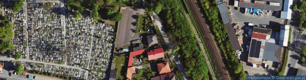 Zdjęcie satelitarne Boczna ul.