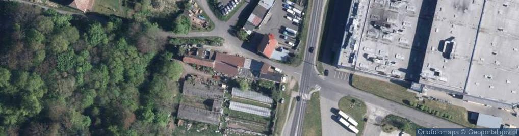 Zdjęcie satelitarne Boczna ul.