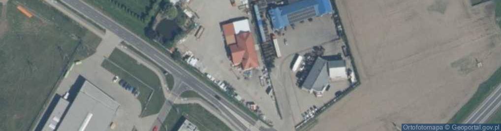 Zdjęcie satelitarne Borek ul.