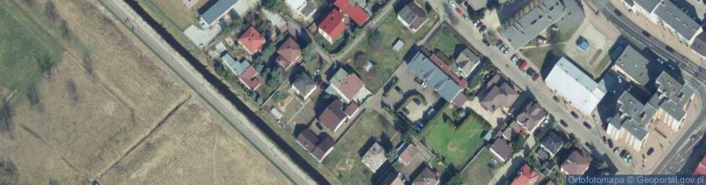 Zdjęcie satelitarne Boczna Browarnej ul.