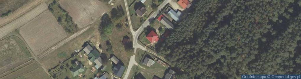 Zdjęcie satelitarne Borki ul.