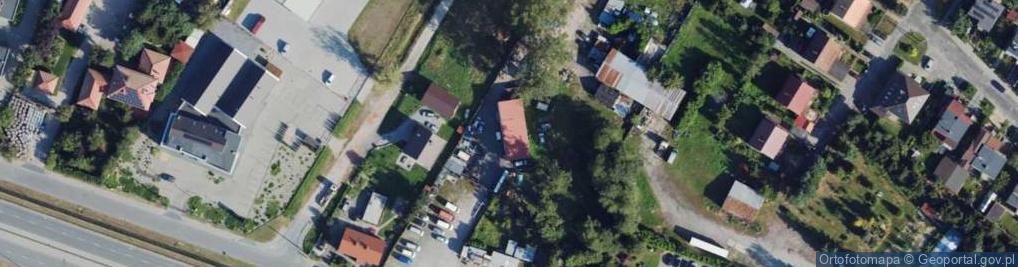 Zdjęcie satelitarne Boczna ul.