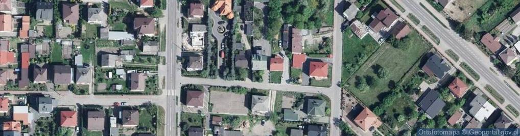 Zdjęcie satelitarne Boczna ul.