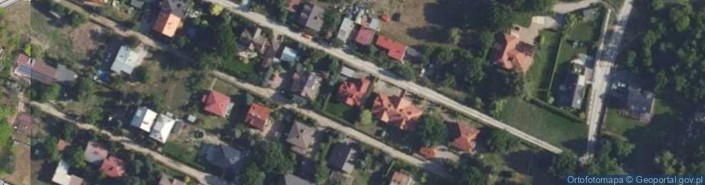 Zdjęcie satelitarne Bociania ul.
