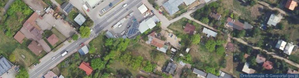 Zdjęcie satelitarne Bociania ul.