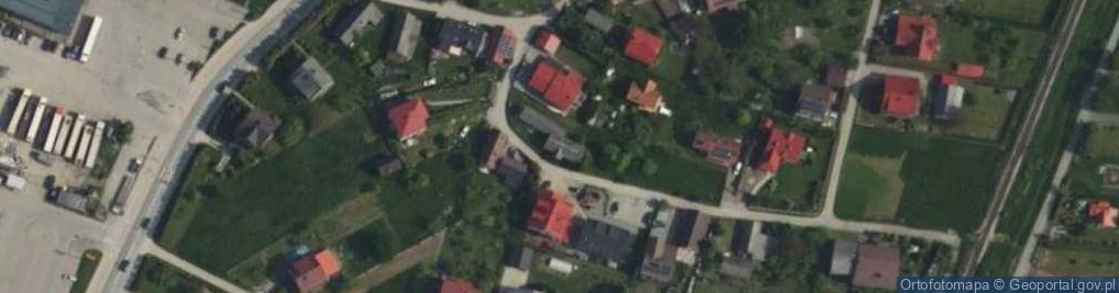 Zdjęcie satelitarne Boczna ul.